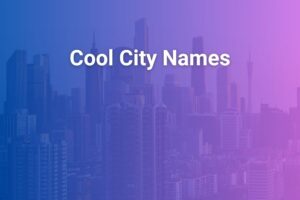 cool city names