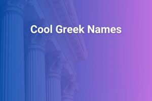 cool greek names