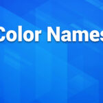 Color Names Made Simple