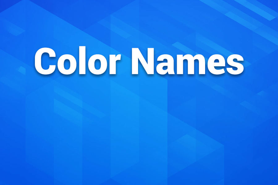Color Names Made Simple
