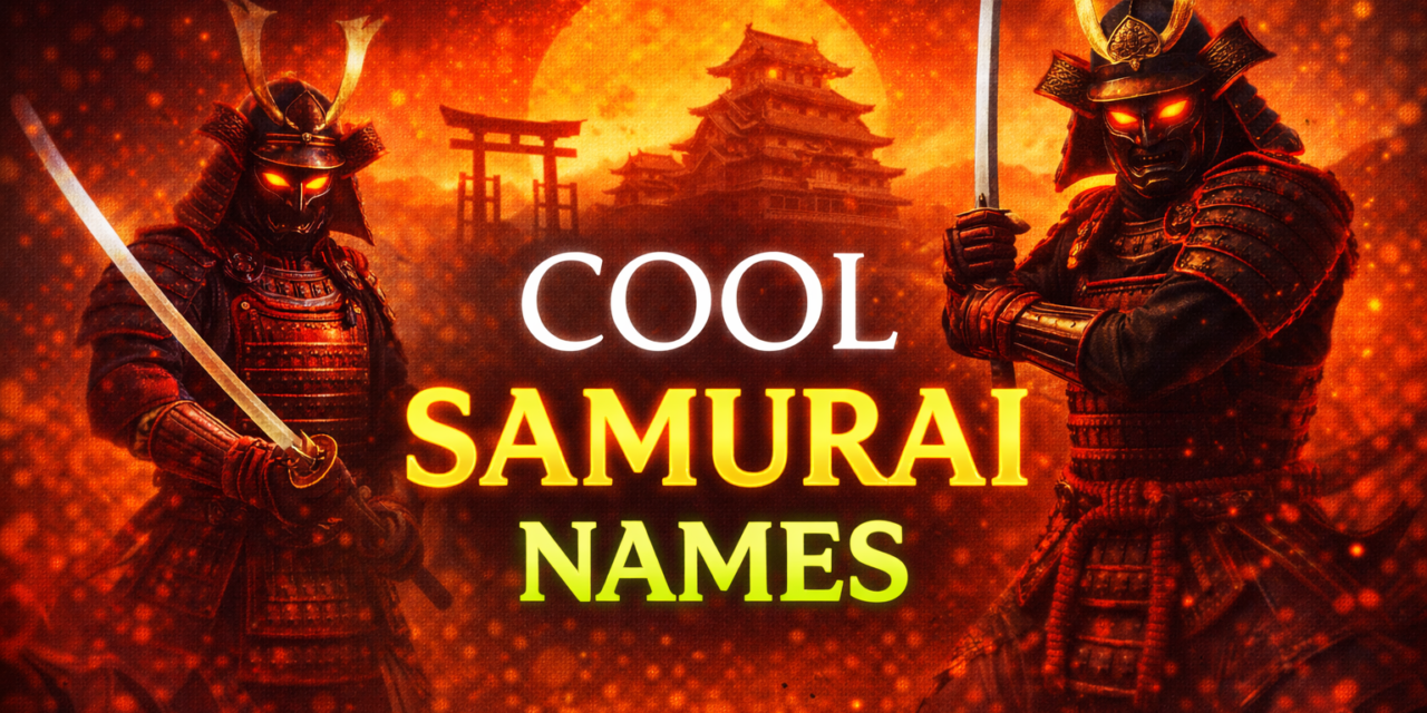 400+ Cool Samurai Names That Sound Powerful and Legendary