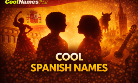 Cool Spanish Names That Sound Stylish, Modern, and Powerful